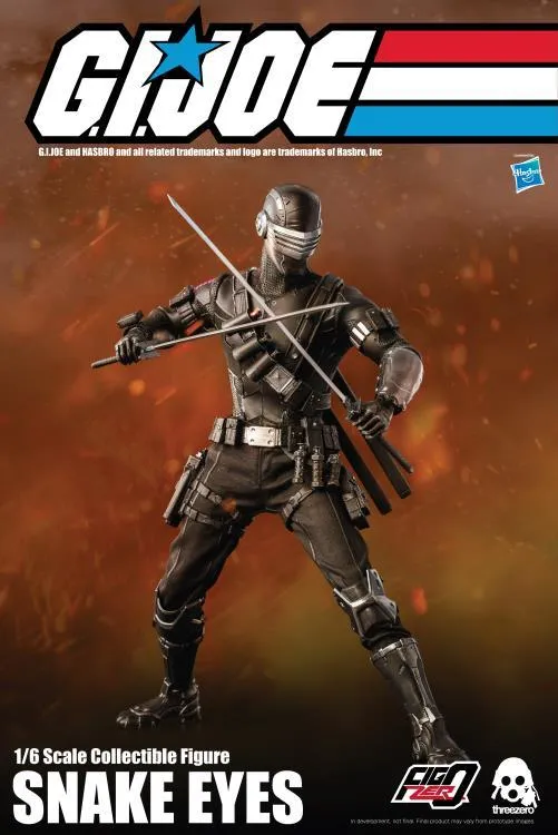 Threezero x Hasbro G.I. Joe 1/6 Scale Collectible Figure - Snake Eyes