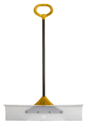 TRUE TEMPER 36-INCH INDUSTRIAL GRADE SNOW PUSHER WITH VERSA GRIP