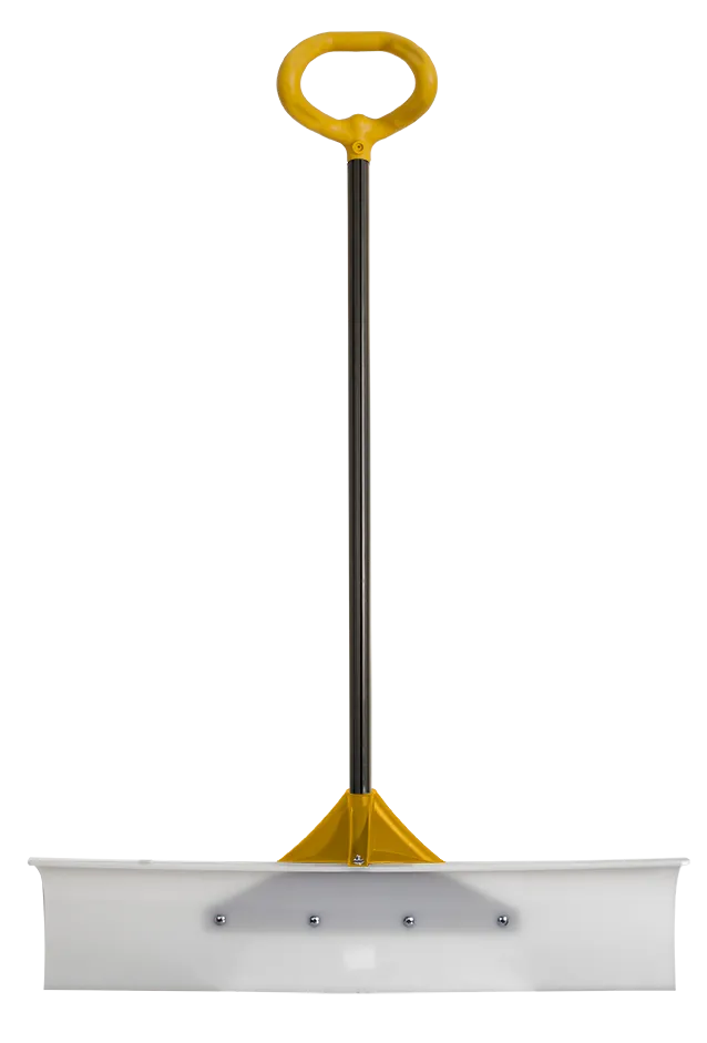 TRUE TEMPER 36-INCH INDUSTRIAL GRADE SNOW PUSHER WITH VERSA GRIP