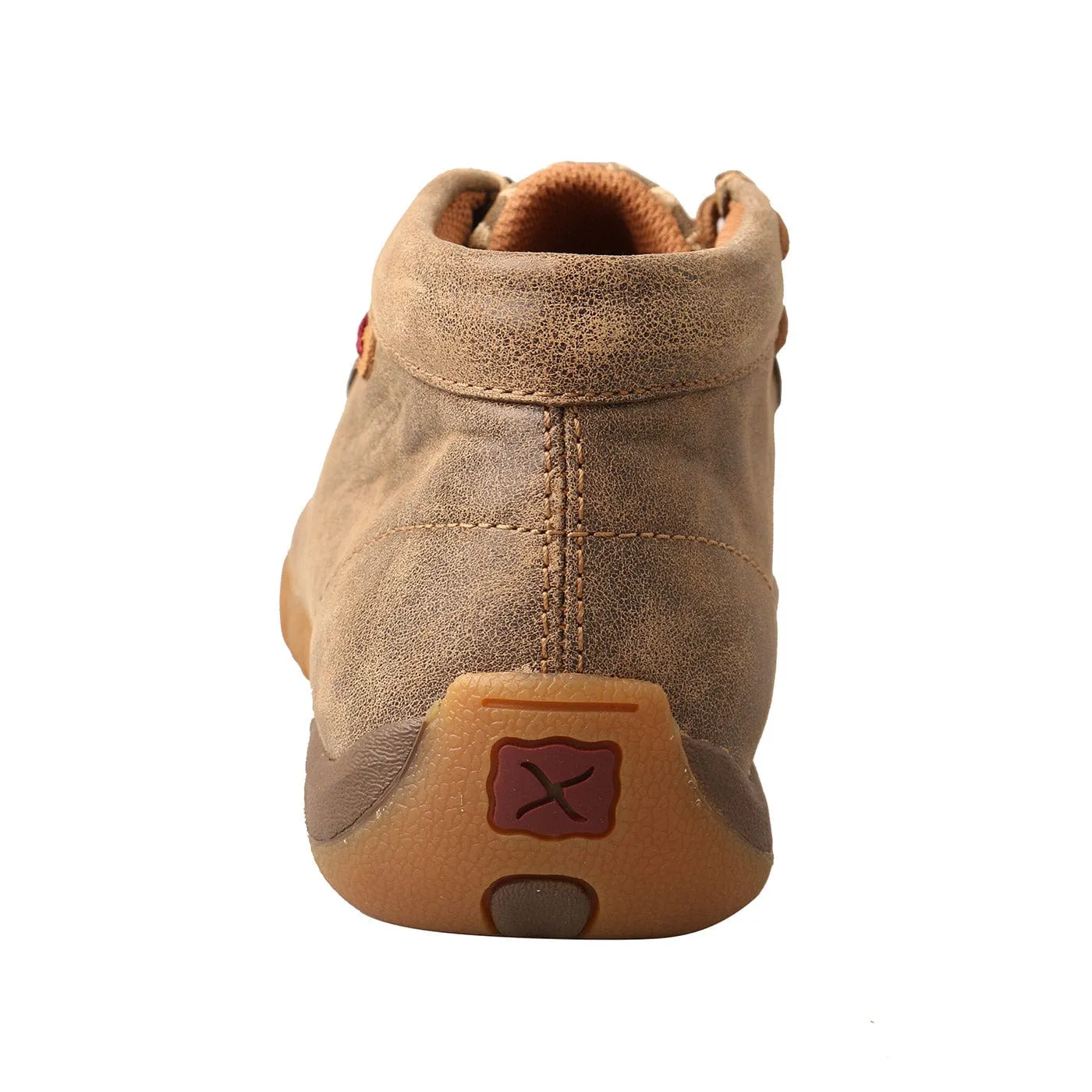 Twisted X Women's Bomber & Tan Chukka Driving Moc Shoe WDM0073