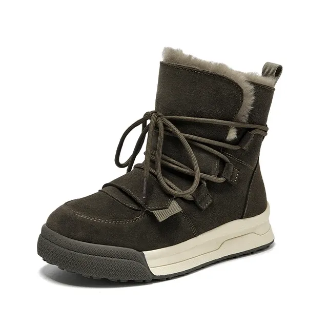 USS Shoes Angel Women's Winter Leather Boots
