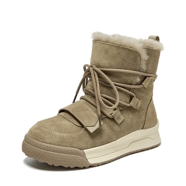 USS Shoes Angel Women's Winter Leather Boots