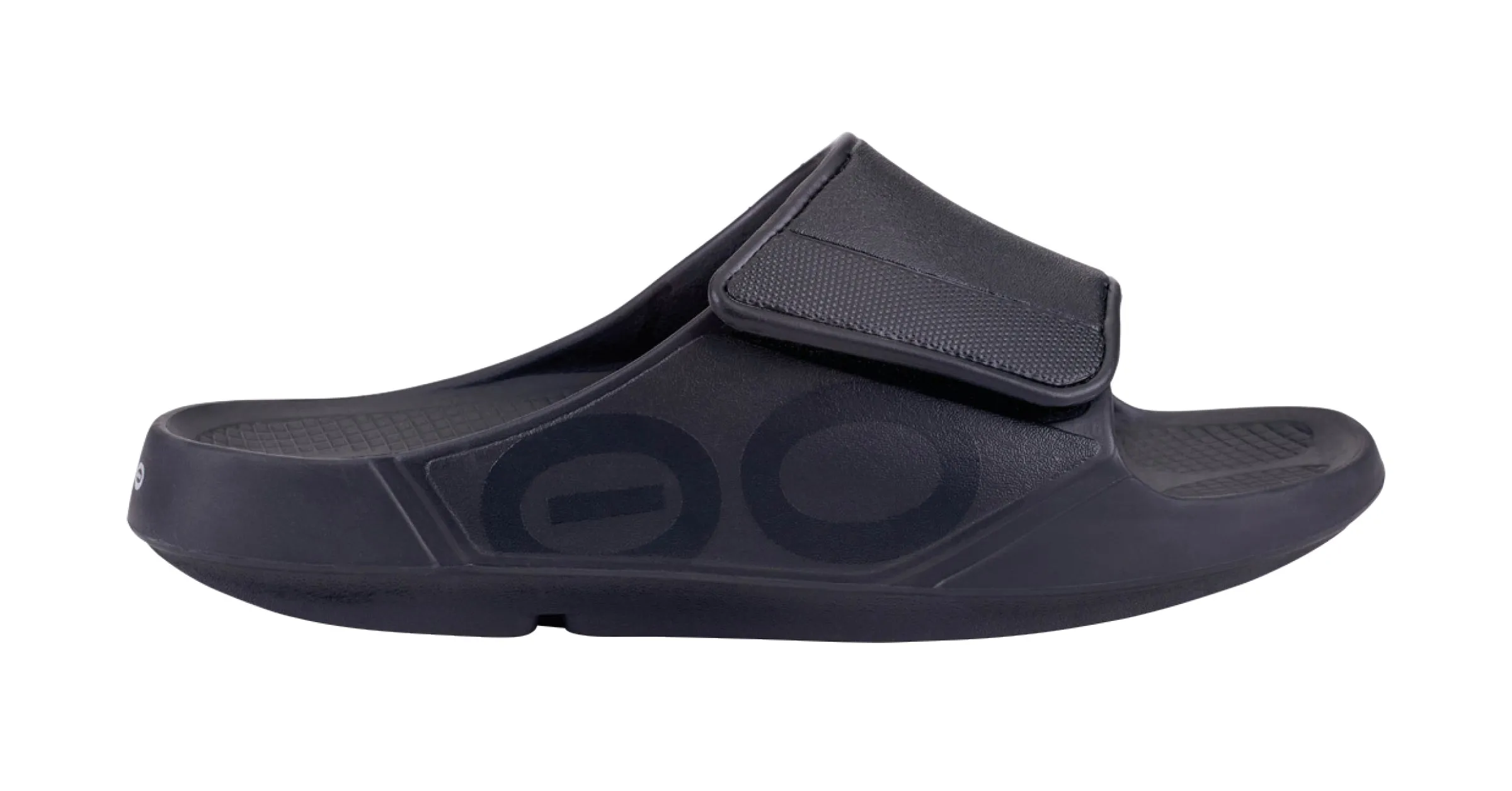 Women's OOahh Sport Flex Slide Sandal - Matt Black