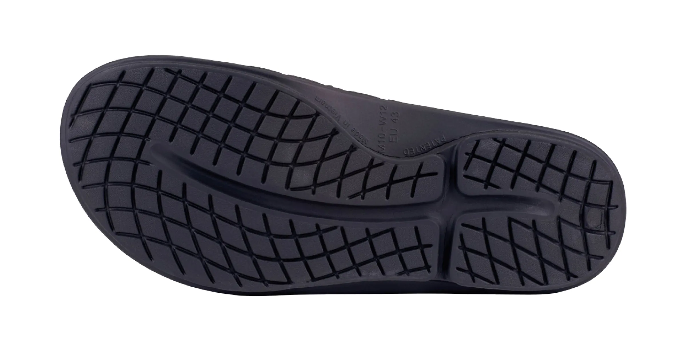 Women's OOahh Sport Flex Slide Sandal - Matt Black