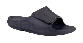 Women's OOahh Sport Flex Slide Sandal - Matt Black